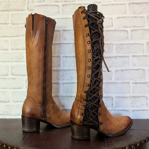 FreeBird WYATT Lace Up Boots size 7 - Picture 9 of 15